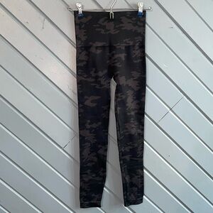 Spanx compression camo leggings